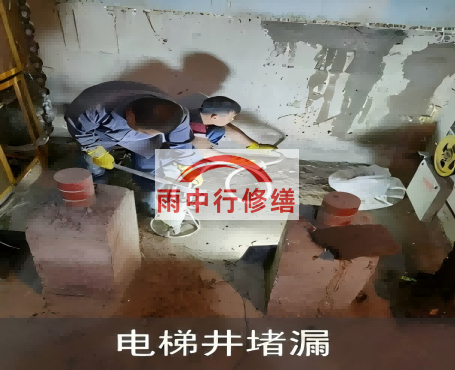 开州星雨华府电梯井堵漏案例
